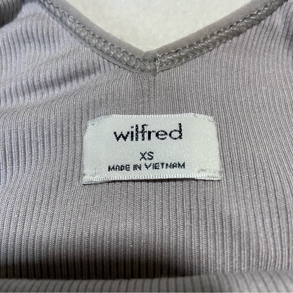 ARITZIA WILFRED Danette Bodysuit in Gray Size XS - Picture 4 of 8